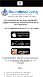 Mobile Screenshot of boundlessliving.com